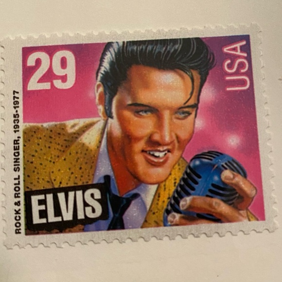 Elvis 1993 U.S Postal Service Stamp X 2 - Picture 1 of 4